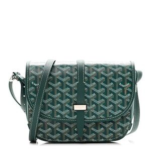 Goyard Belvedere II PM Green Messenger Bag